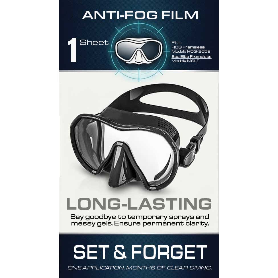 Hog Frameless Mask Anti-Fog Film